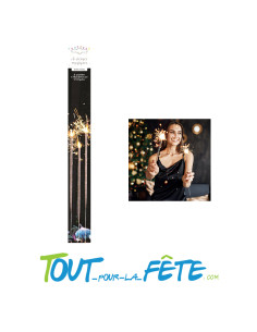 lot de 6 cierges magiques 40 cm