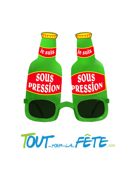 Lunettes Binouze Man pour en mettre plein la vue