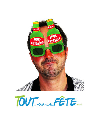 Lunettes Binouze Man pour en mettre plein la vue