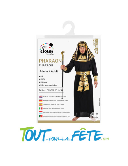 Déguisement Pharaon Homme L/XL