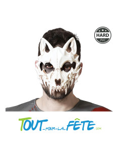 Masque loup squelette 2