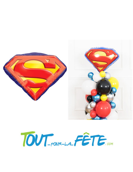 Ballon aluminium SuperMan 66cm