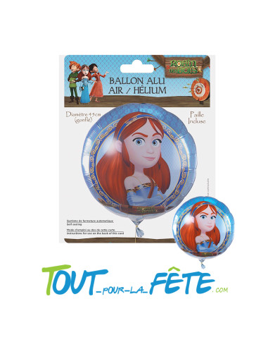 Ballon aluminium Marianne Robin des Bois™ 45cm