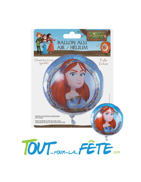 Ballon aluminium Marianne Robin des Bois™ 45cm