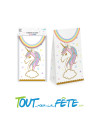 Lot de 6 sachets pour bonbons ou jouets licorne