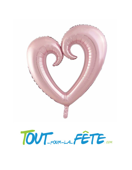 Ballon aluminium Coeur 109cm