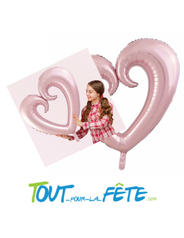 Ballon aluminium Coeur 109cm