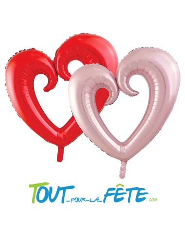 Ballon aluminium Coeur 109cm