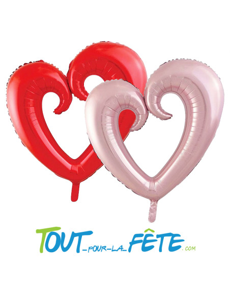 Ballon aluminium Coeur 109cm
