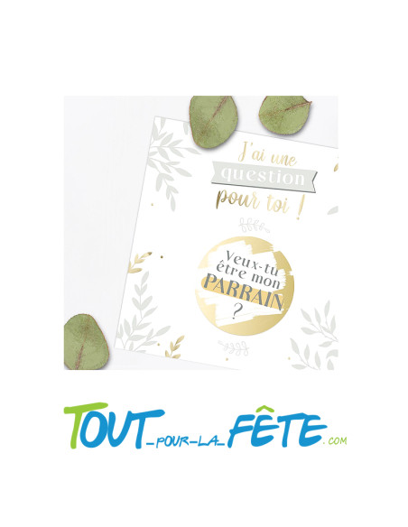 Carte annonce parrain