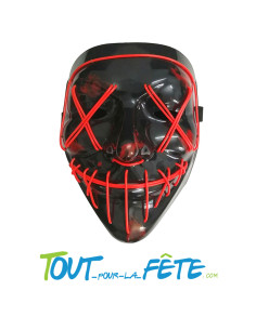 Masque lumineux led Halloween 2