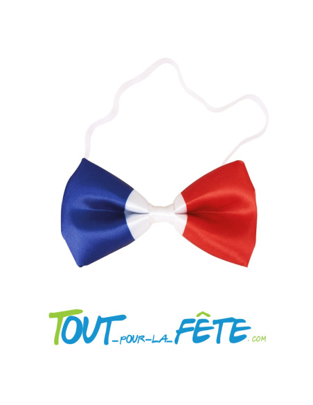 Nœud Papillon France Bleu, Blanc, Rouge