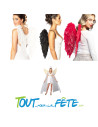 Aile d'ange 50cm x 50cm 3 coloris disponibles