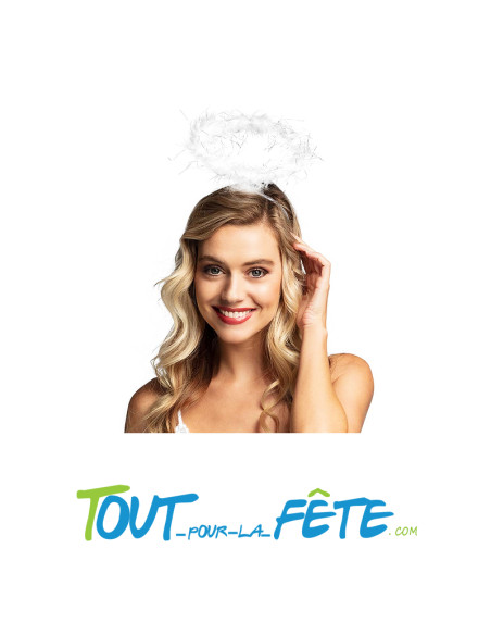 Serre tête d'ange en plumes