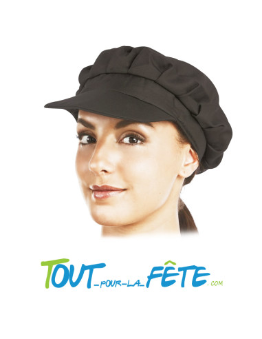 Casquette gavroche noir année 20