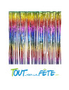 Rideau frange multicolore 200 x 100 cm