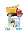 Ballon aluminium Camion Travaux Public 52cm