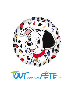 Ballon aluminium 101 dalmatiens© 43cm