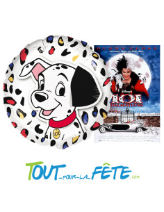 Ballon aluminium 101 dalmatiens© 43cm 2