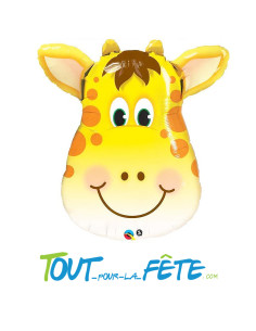 Ballon aluminium Girafe 81cm
