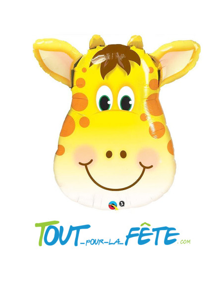 Ballon aluminium Girafe 81cm