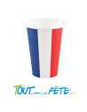 Lot de 8 Gobelets France 20 cl