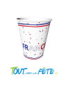 Lot de 8 Gobelet France 22cl