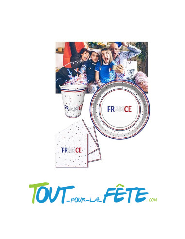 Lot de 8 Gobelet France 22cl