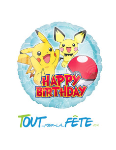 Ballon aluminium Pokemon© 43cm