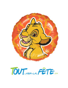 Ballon aluminium Le Roi Lion© 43cm