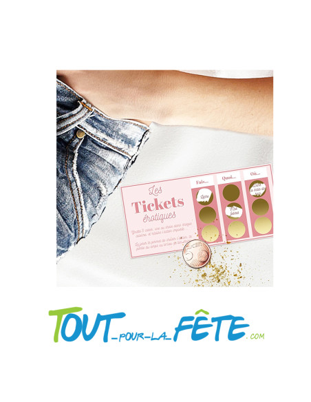 Jeux à Gratter Défis Erotiques