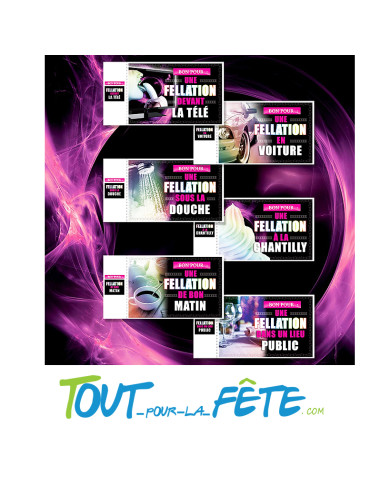Chéquier Sexy Special Féllation