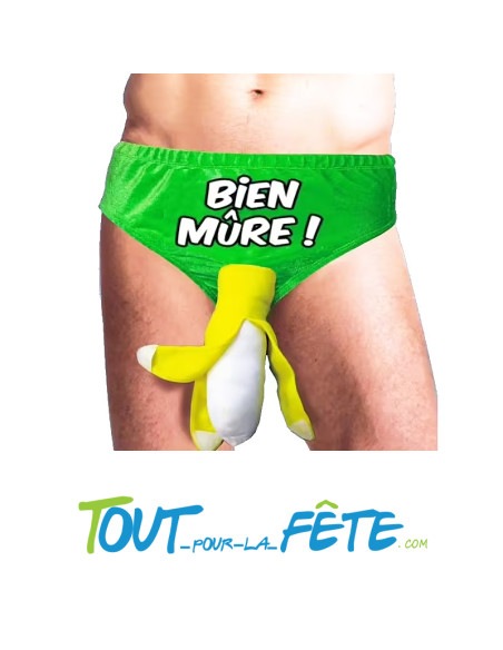 Slip Banane bien mûre