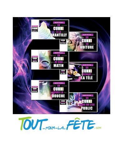 Chéquier Sexy Special Cunnilingus