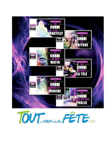 Chéquier Sexy Special Cunnilingus