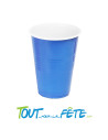 Lot de 10 gobelet Beer Pong Bleu Marine