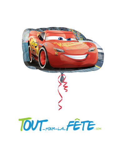 Ballon aluminium Cars© 76cm x 43cm