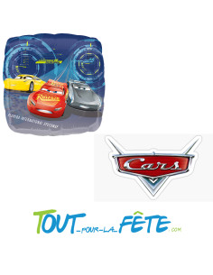 Ballon aluminium Cars© 43cm 2