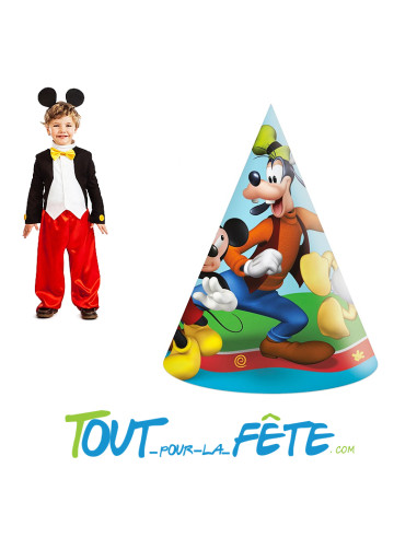 Lot de 6 chapeaux Mickey ©