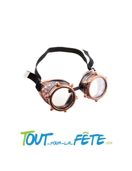 Lunette steampunk cuivre