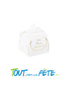 Boite à souvenir médaillon Mon Premier Anniversaire et pois