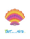 Ballon aluminium forme Coquillage 76cm