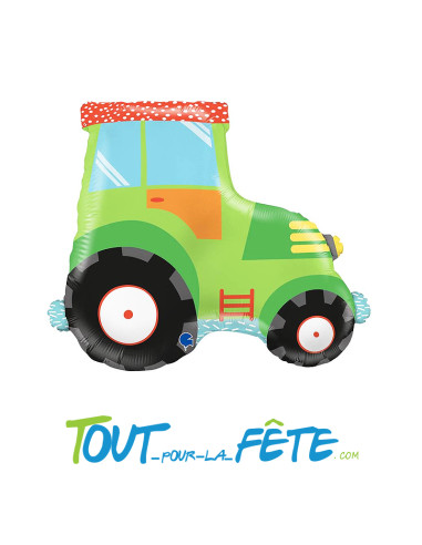 Ballon aluminium Tracteur 69cm