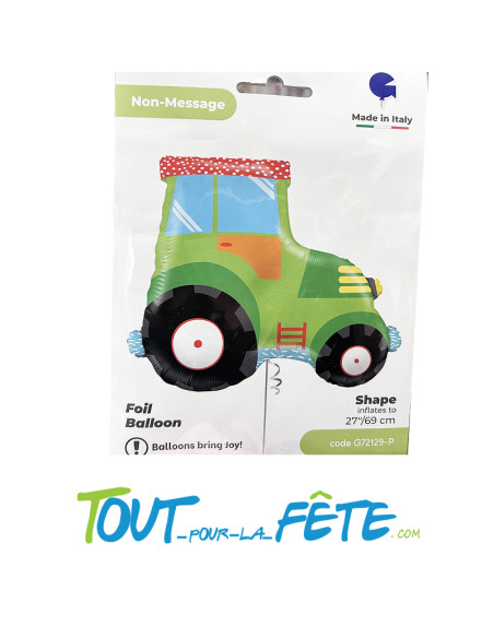 Ballon aluminium Tracteur 69cm