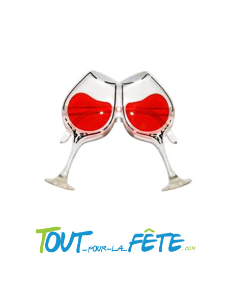 Lunettes verres de vin