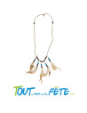 Collier de plume indien / indienne
