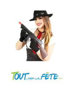 Pistolet mitrailleur sonore Tommy gun accessoire déguisement 2