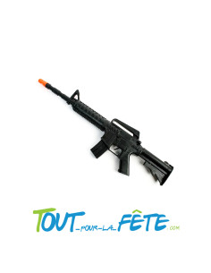 Fusil mitraillette bruiteur 46cm accessoire déguisement