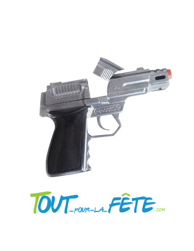 Pistolet métal à pétards 8 coups