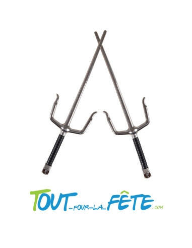2 épées saï de ninja